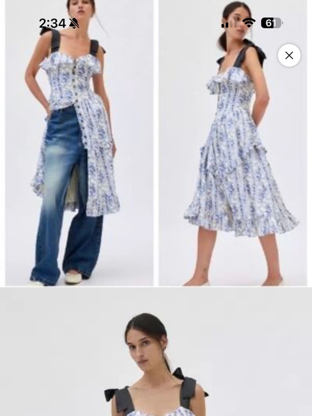Kimchi Blue Kristen Blue Dress - SOLD OUT